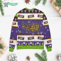 Willy Wonka and The Chocolate Factory Willy Wonka and the chocolate factory Christmas sweater