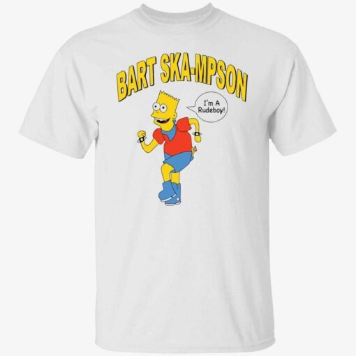 bart skampson Im a rudeboy 1 1 1 Bart Skampson I'm a rudeboy t-shirt