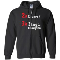 endas 2X Divorce 3X Jenga Champion 10 1 2X Divorce 3X jenga champion shirt