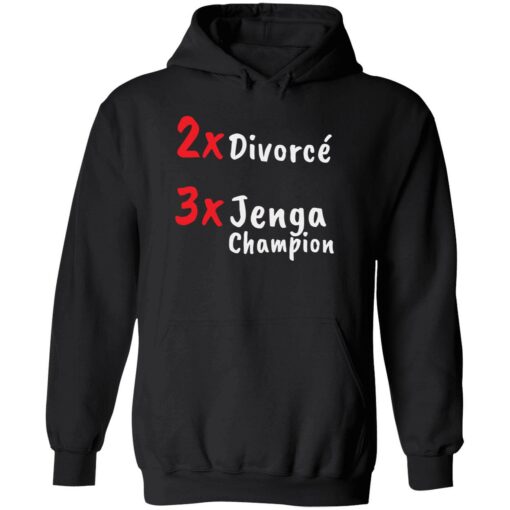 endas 2X Divorce 3X Jenga Champion 2 1 2X Divorce 3X jenga champion shirt