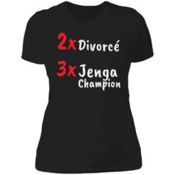 endas 2X Divorce 3X Jenga Champion 6 1 2X Divorce 3X jenga champion shirt