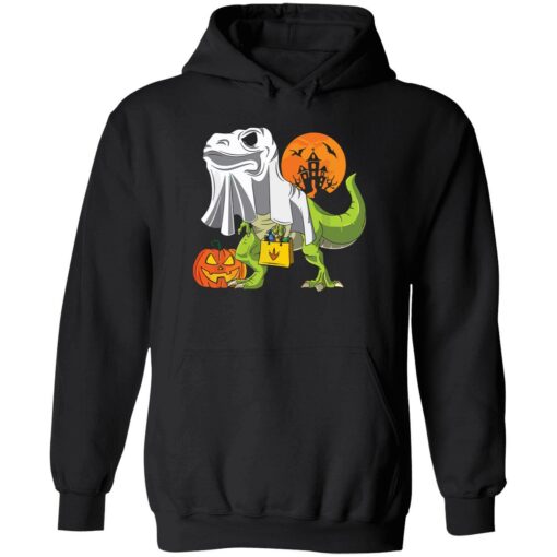 endas Ghost dinosaur and pumpkin halloween shirt 2 1 Ghost dinosaur and pumpkin halloween shirt