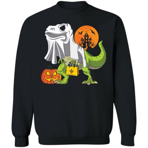 endas Ghost dinosaur and pumpkin halloween shirt 3 1 Ghost dinosaur and pumpkin halloween shirt