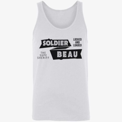 endas Soldier Beau Adult 8 1 Soldier beau locked and loaded the supe sheriff shirt