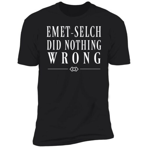 endas emet selch did nothing wrong 5 1 Emet selch did nothing wrong shirt
