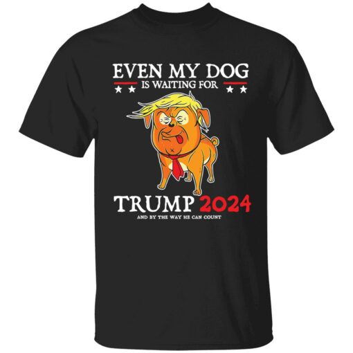endas even my dog is waiting for trump 2024 t shirt 1 1 Even my dog is waiting for Tr*mp 2024 shirt