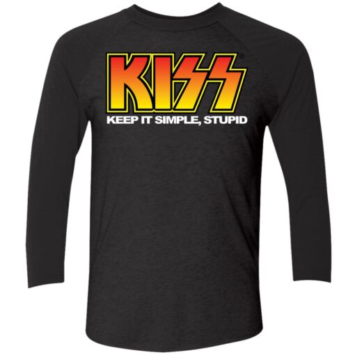 endas keep it simple stupid shirt 9 1 Kiss keep it simple stupid shirt