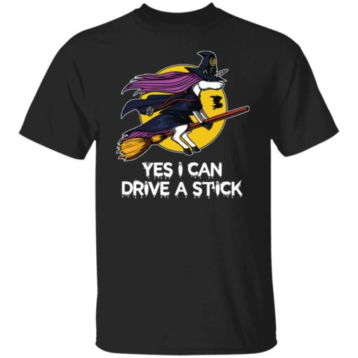 redirect07312021230752 Unicorn witch yes i can drive a stick shirt