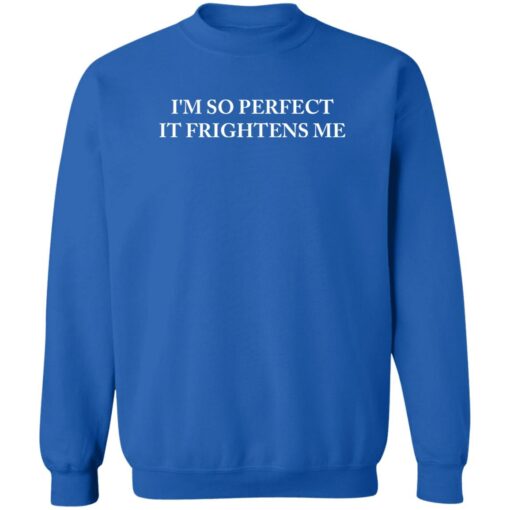 redirect09152022230939 3 I’m so perfect it frightens me sweatshirt