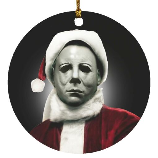redirect11192021051142 Santa Michael Myers Christmas Ornament