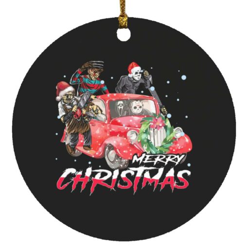 redirect11192021211140 4 Scary Horror Characters car merry Christmas ornament