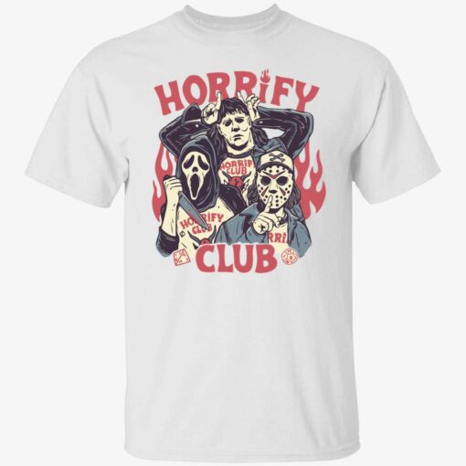 up het horror character horrify club 1 1 Horror character horrify club shirt