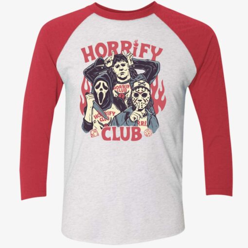 up het horror character horrify club 9 1 Horror character horrify club shirt