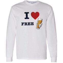 up het i love free drink 4 1 I love free drink shirt
