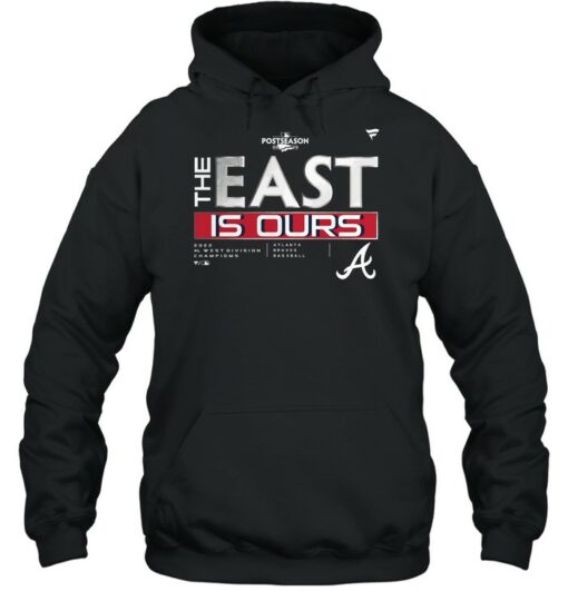 0025b72c 9539 4cbc 81d3 2843913f2205 18500 front black The east is ours braves shirt