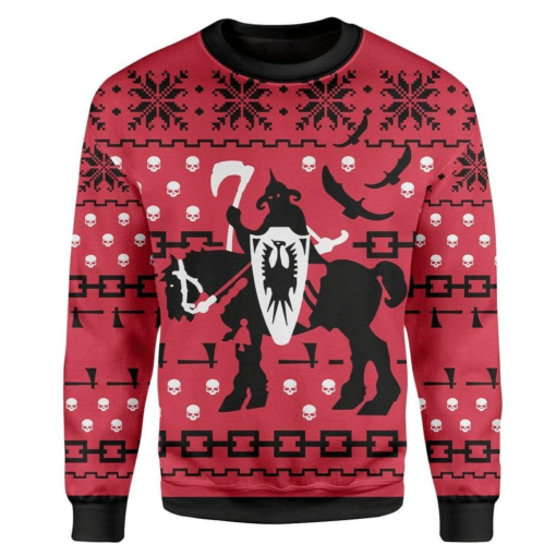 163245857657966863fb Death dealer Christmas sweater
