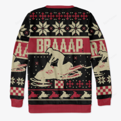 1635176784654 Braaap Snowmobile Christmas sweater