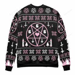 1637595687318 Women's pink Merry 666mas Christmas sweater