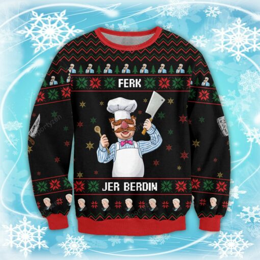 1637913702556 Ferk jer berdin chef Christmas sweater