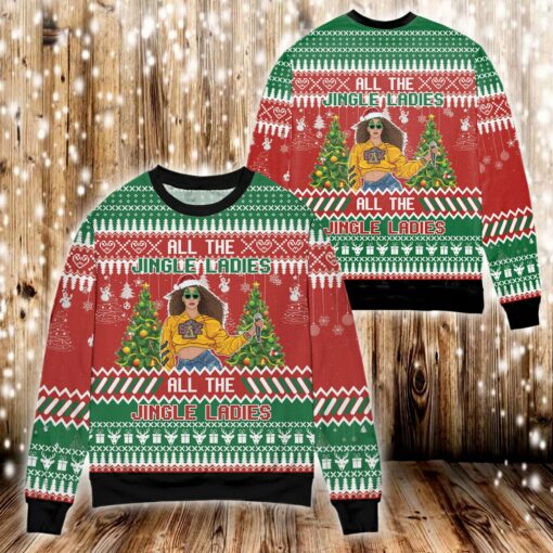 1639446948179 All the jingle ladies Christmas sweater