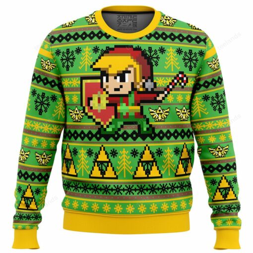 1659691310129766cb6e Zelda holiday link Christmas sweater