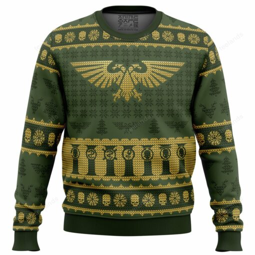 16596913172b0341d171 Warhammer 40k imperium Christmas sweater