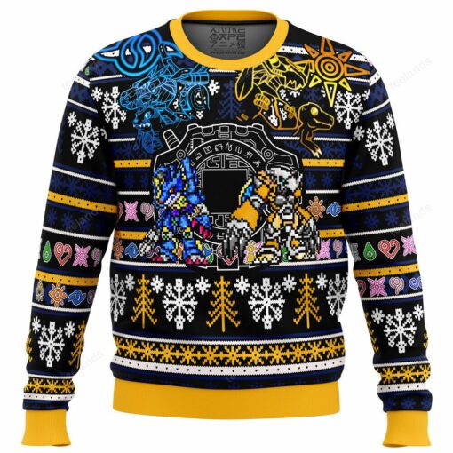 1659691317cadb96210d Digimon Christmas sweater