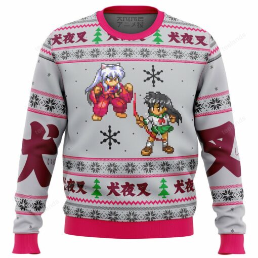 1659691326bad6ae23af Inuyasha and Kagome Christmas sweater