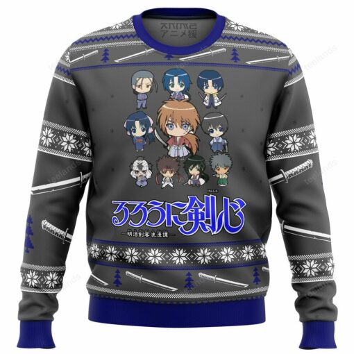 16596913289e17371403 Kenshin Christmas sweater