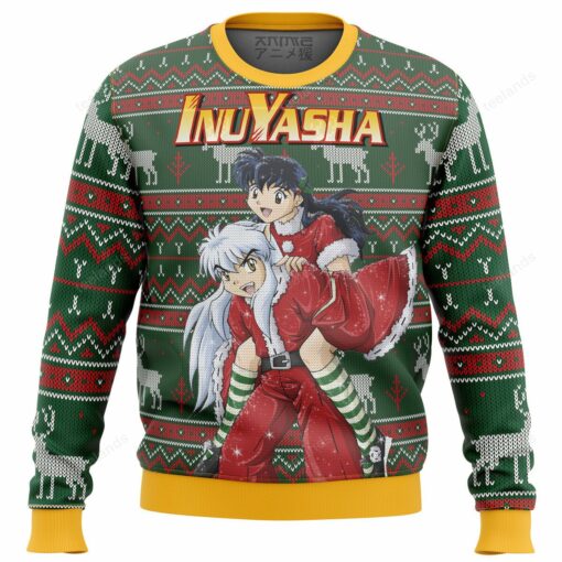 165969133717080cb0d4 Inuyasha Christmas sweater