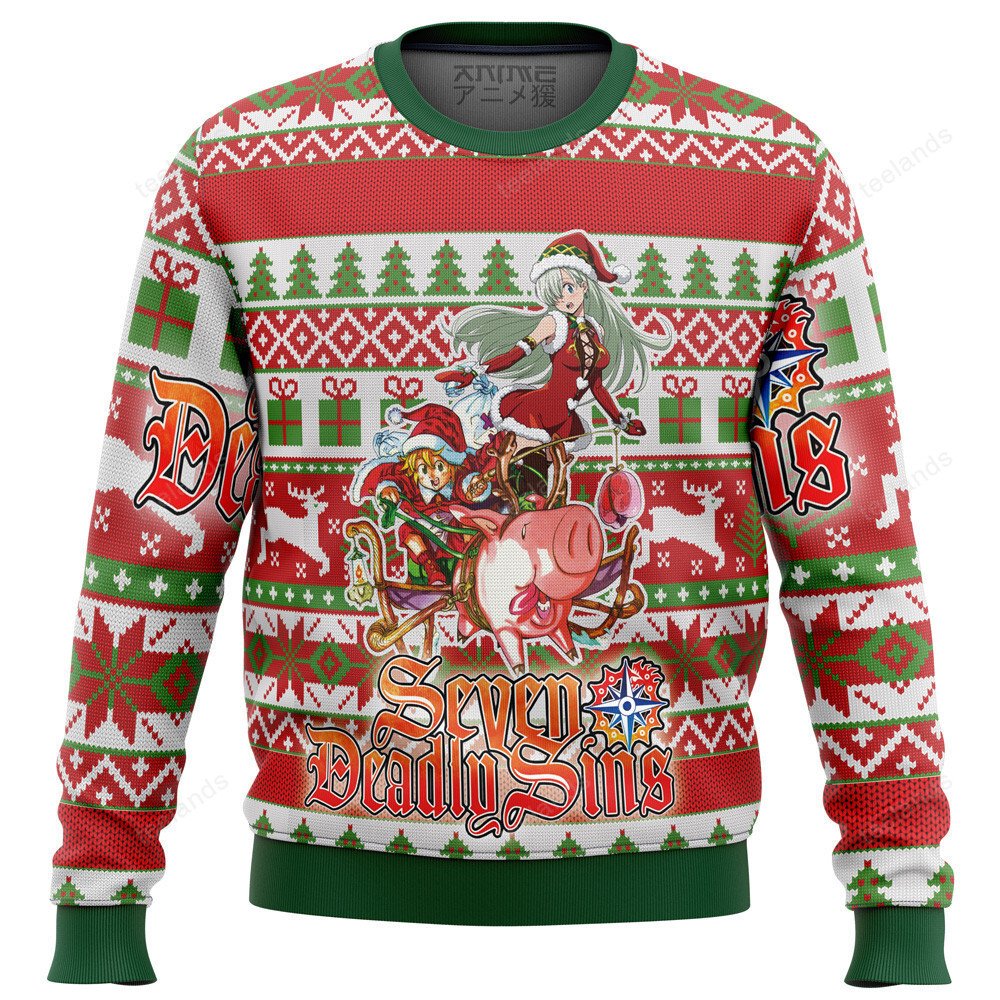 Seven deadly sins Christmas sweater - Endastore.com