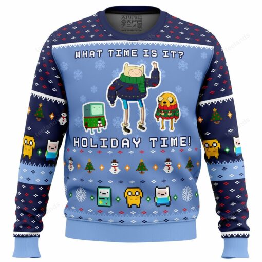 16596913484d7ed20d21 What time is it holiday time Christmas sweater