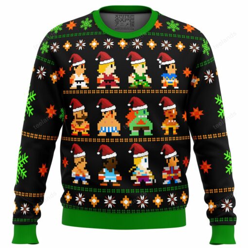 16596913503dadbd7b66 Street fighter classic collection Christmas sweater