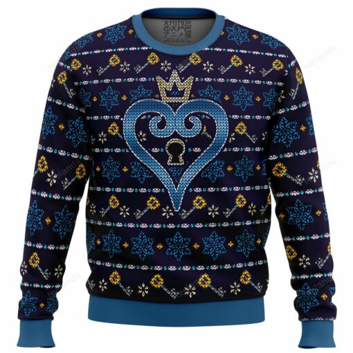 16596913547f685bd9f9 Keyblade Sora Kingdom Hearts Christmas sweater