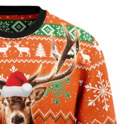 166409405053148283e8 Deer merry huntmas Christmas sweater