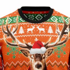 16640940511222cd290f Deer merry huntmas Christmas sweater