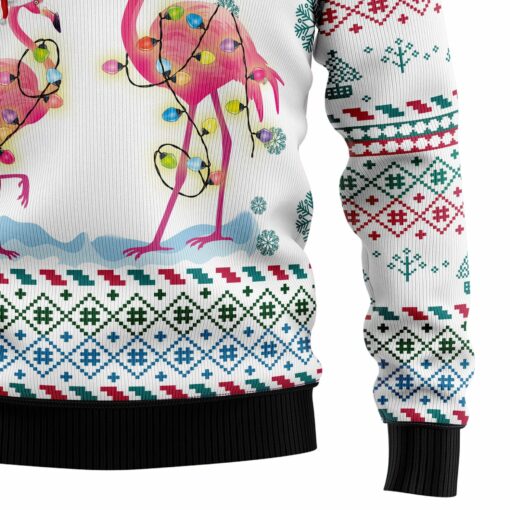 16640940814eda652cd0 Flamingo Christmas Reunion D1011 Ugly Christmas Sweater