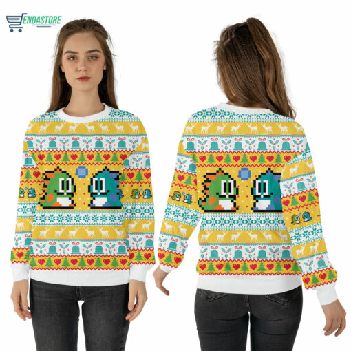 4 2 Bubble Bobble Christmas sweater