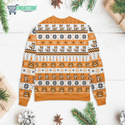 Back 72 1 18 What does the fox say Christmas Sweater