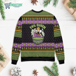 Back 72 30 Evil queen just one bite Christmas sweater