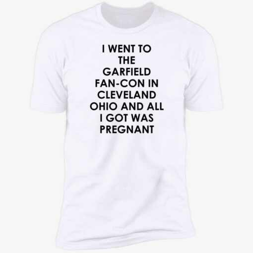 Endas I went to the garfield fan con in cleveland ohio 5 1 I went to the garfield fan con in cleveland ohio shirt