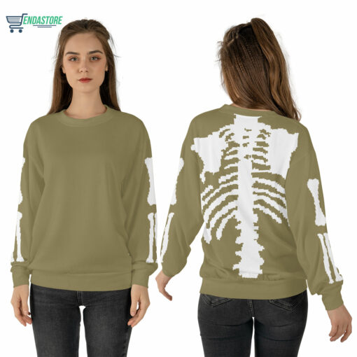 Mockup Sweatshirt 3D 2 7 Kapital bone Christmas sweater