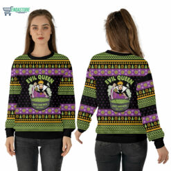 Mockup Sweatshirt 3D 30 Evil queen just one bite Christmas sweater