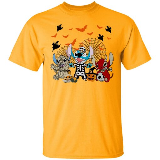 Stitch halloween 1 gold Halloween Stitch Horror shirt