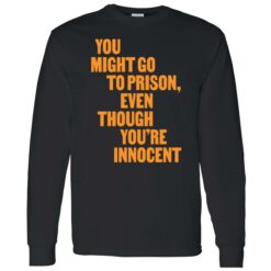endas You Might Go to Prison Even Though Youre Innocent 4 1 You might go to prison even though you're innocent sweatshirt