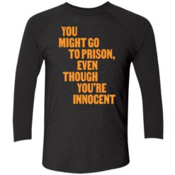 endas You Might Go to Prison Even Though Youre Innocent 9 1 You might go to prison even though you're innocent sweatshirt
