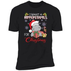 endas i want a hippopotamus for christmas 5 1 I want a hippopotamus for Christmas sweatshirt