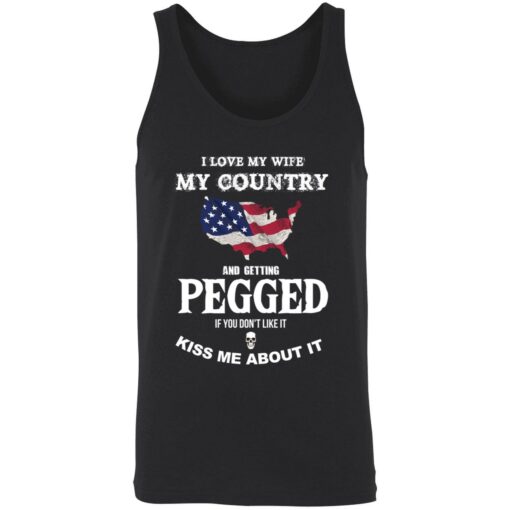 i love my wife my country tshirt back 8 1 I love my wife my country and getting pegged shirt