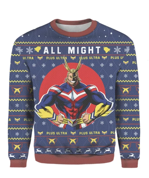 l 2 All might merry Christmas sweater