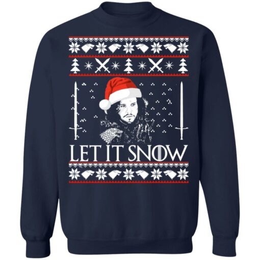 redirect10042021001056 7 Jon Snow let it snow Christmas sweater